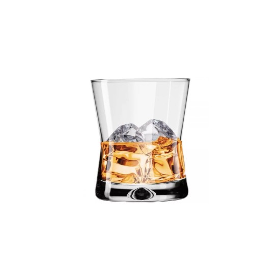 6 darabos whiskys pohár készlet, üvegből, 360 ml, "X-line" - Krosno