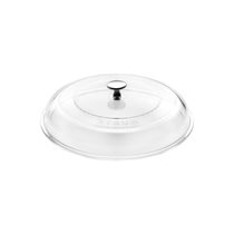 28 cm kerek fedél, üveg - Staub