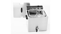 Elektromos olajsütő, 12L, MF 120 R olajleeresztő rendszerrel, 6400W - Roller Grill márka