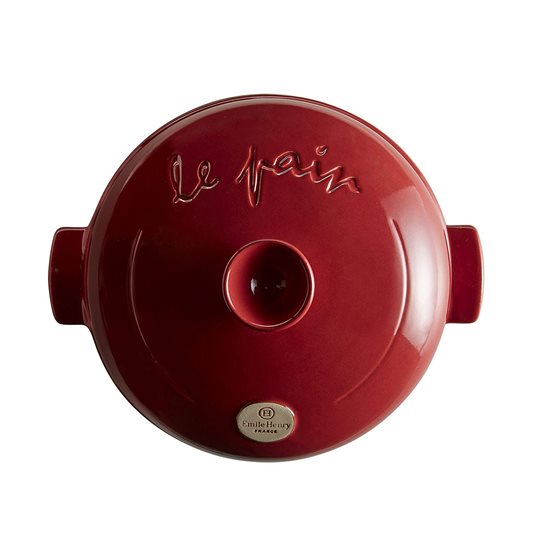 Emile Henry Kenyérsütő edény 28,5 cm, Burgundy