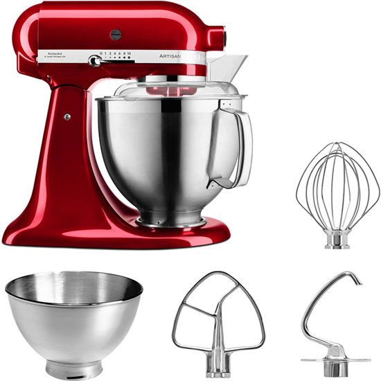 KitchenAid - Artisan Robotgép, 4.8L, 185-ös modell, Candy Apple