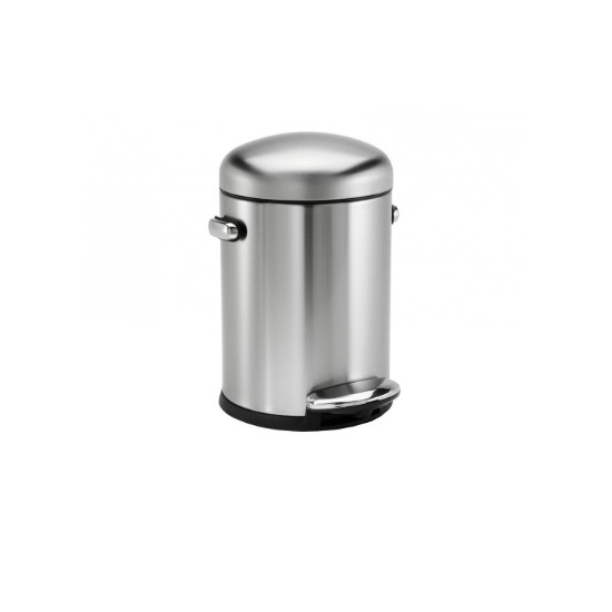 simplehuman Pedálos szemetes kosár 4,5 l, acél