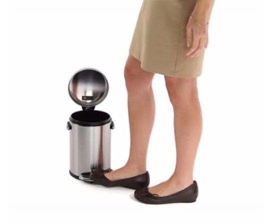 simplehuman Pedálos szemetes kosár 4,5 l, acél