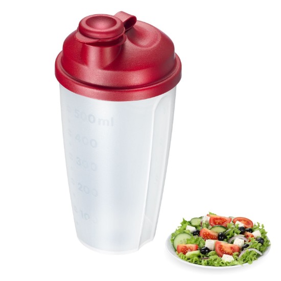 Westmark shaker, 500 ml, "Mixery", piros