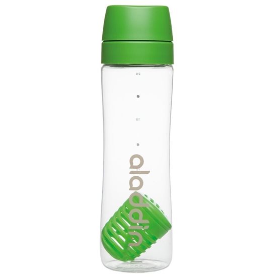 Műanyag palack 700 ml-es infúzióval, zöld - Aladdin