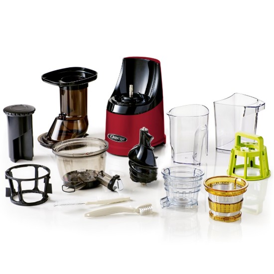 Omega MegaMouth elektromos zöldség- és gyümölcsprés, 240 W