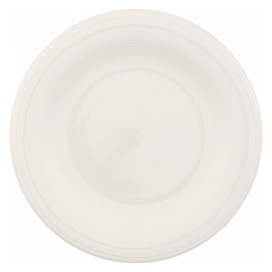 Vivo  "Color Loop" porcelán tányér 28.5 cm (krém)