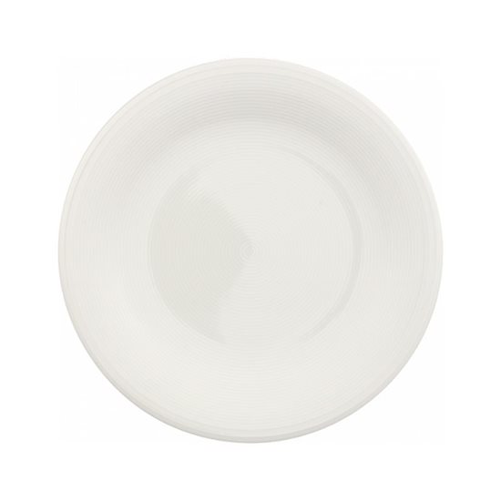 Vivo Salátás porcelán tányér "Color Loop" 21,5 cm (krém)