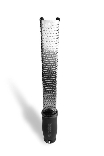 Microplane - Reszelő, sebészeti rozsdamentes acél, 32,5 cm, Fekete