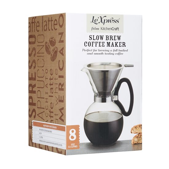 Kitchen Craft slow Brew Le’Xpress kávéfőző 1,1l