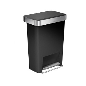 simplehuman pedálos szemetes, 45 L, műanyag