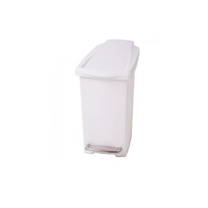 simplehuman pedálos szemetes, 10 l (fehér)