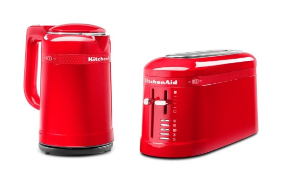 1 slot kenyérpirító a "Design" termékcsaládból, különkiadás, "Passion Red" - KitchenAid márka