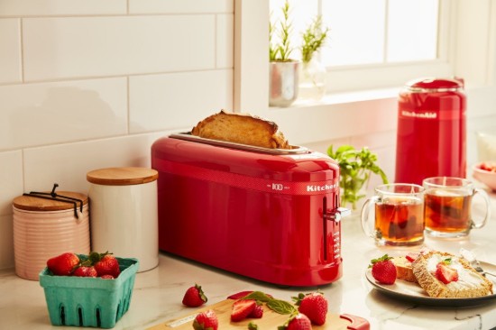 1 slot kenyérpirító a "Design" termékcsaládból, különkiadás, "Passion Red" - KitchenAid márka
