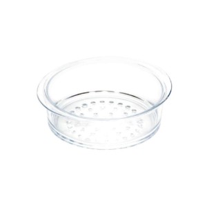 Perforált edény párolós sütéshez, 20 cm, üveg - AMT Gastroguss