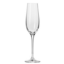 6 darabos pezsgőspohár készlet, kristályüveg, 180ml, "Harmony" - Krosno