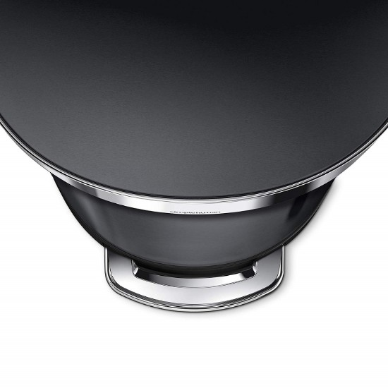 simplehuman Pedálos szemetes kosár 45 l, acél, fekete