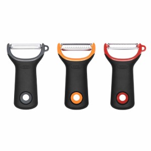 3 darabos zöldséghámozógép készlet, rozsdamentes acél, "Good Grips" - OXO