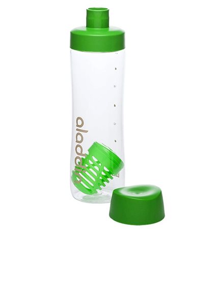 Műanyag palack 700 ml-es infúzióval, zöld - Aladdin