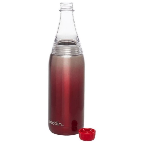 Aladdin Kulacs 600 ml Fresco Twist&Go, piros
