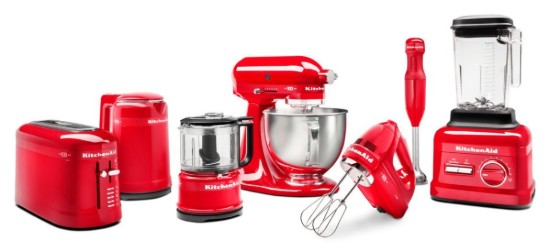 KitchenAid - 180 W-os, 5 sebesség fokozatú függőleges turmixgép, külön  kiadás, Passion Red 