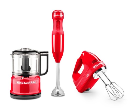 KitchenAid - 180 W-os, 5 sebesség fokozatú függőleges turmixgép, külön  kiadás, Passion Red 