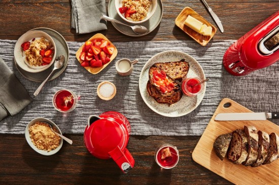 1 slot kenyérpirító a "Design" termékcsaládból, különkiadás, "Passion Red" - KitchenAid márka