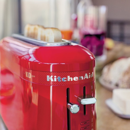 1 slot kenyérpirító a "Design" termékcsaládból, különkiadás, "Passion Red" - KitchenAid márka