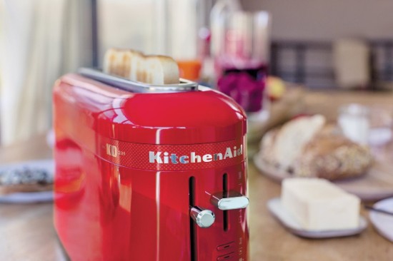 1 slot kenyérpirító a "Design" termékcsaládból, különkiadás, "Passion Red" - KitchenAid márka