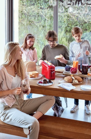 1 slot kenyérpirító a "Design" termékcsaládból, különkiadás, "Passion Red" - KitchenAid márka