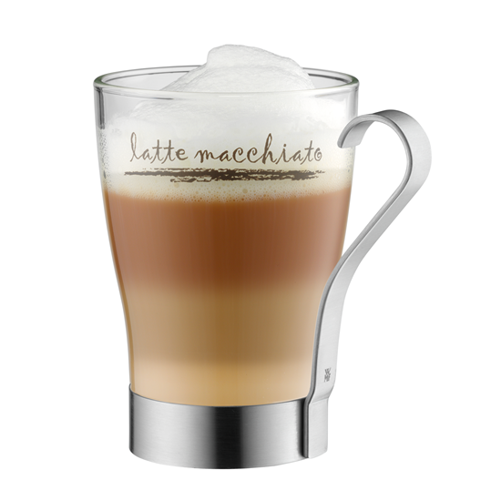 WMF Latte machiato üveg kávéscsésze alátéttel 0.2 l