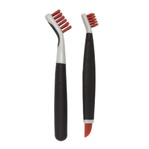 2 darabos tisztítókefe készlet, műanyag, "Good Grips" - OXO