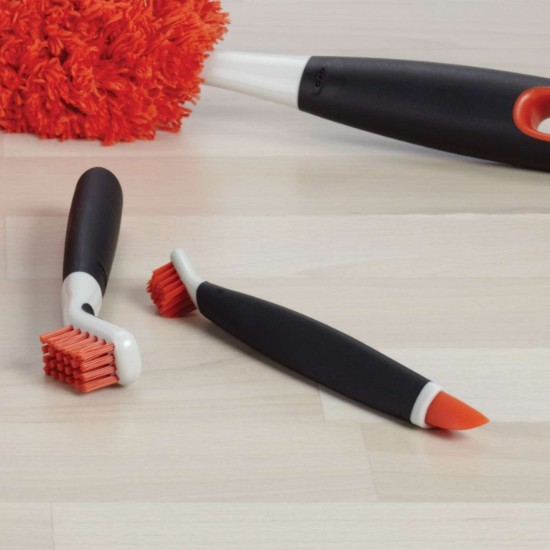 2 darabos tisztítókefe készlet, műanyag, "Good Grips" - OXO