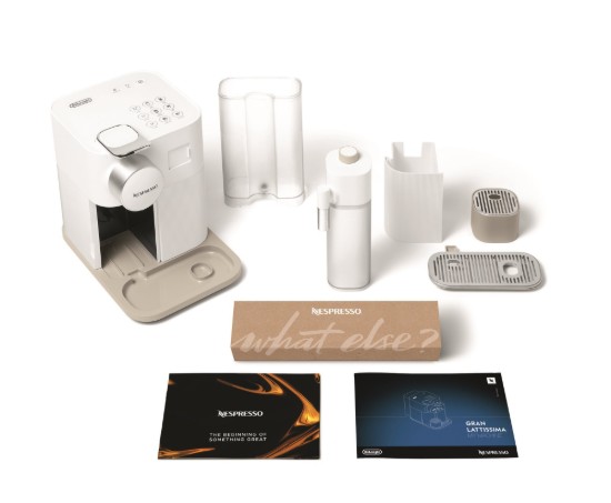 Eszpresszógép, 1400W, "Gran Lattissima", Fehér - Nespresso