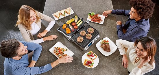 Elektromos grill, 2000 W, "Livenza All-Day Grill" - De'Longhi