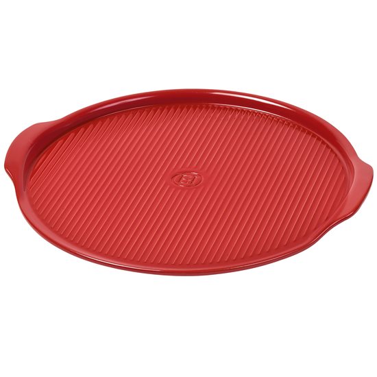 Emile Henry - Pizza tepsi, 40 cm, Burgundy