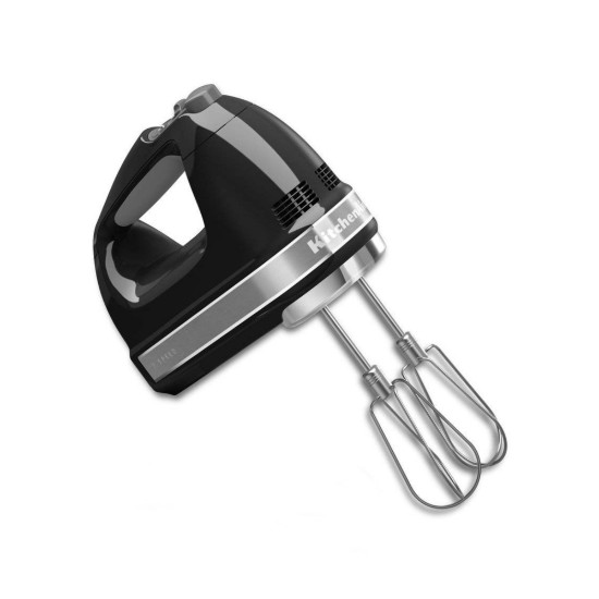 KitchenAid - 85 W - os Onyx Black - 7 sebességes kézi konyhai keverő