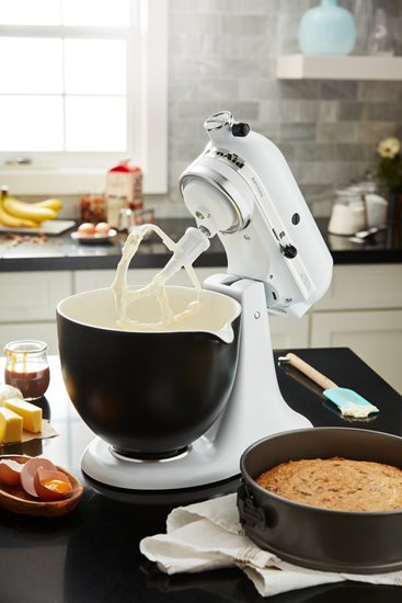 KitchenAid kerámia tál Fekete, 4,8 l