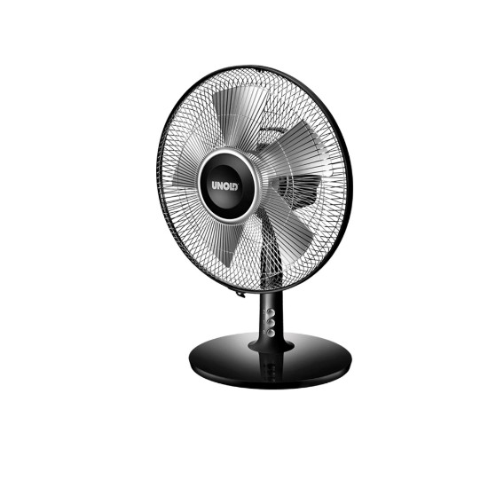 Unold asztali ventilátor "Silverline" 25 W fekete