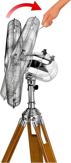Unold ventilátor "COLONIAL" 45W fenyő