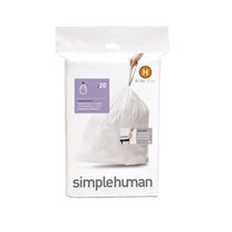Simplehuman - H kódú 30-35 L-es / 20 db, műanyag szemeteszsákok