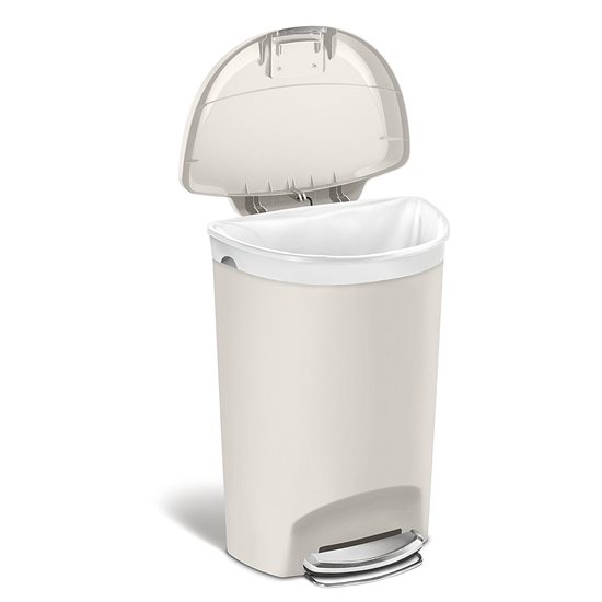 simplehuman pedálos szemetes, 50 L, műanyag