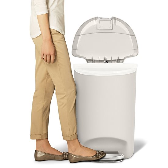 simplehuman pedálos szemetes, 50 L, műanyag