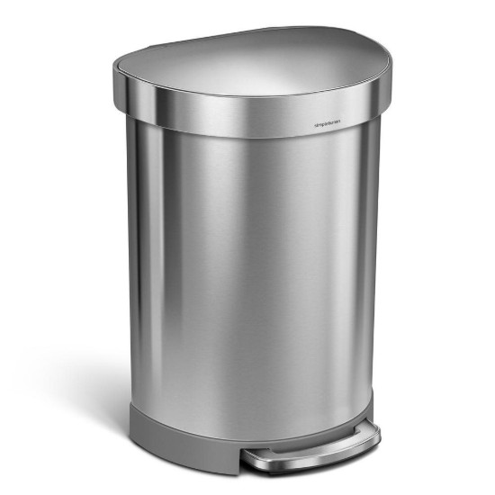 Simplehuman - 60 iteres rozsdamentes acél pedálos szemetes
