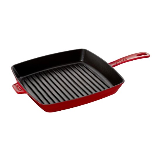 Staub Négyszögletes grillsütő 30 cm, Cseresznye