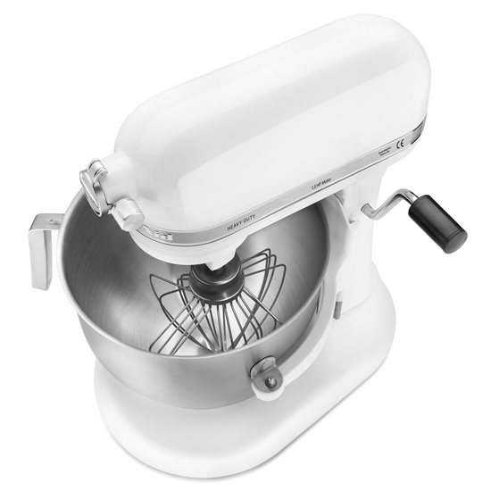 KitchenAid - 6,9 literes nagy teherbírású - Heavy Duty; White (Fehér) - konyhai keverő 