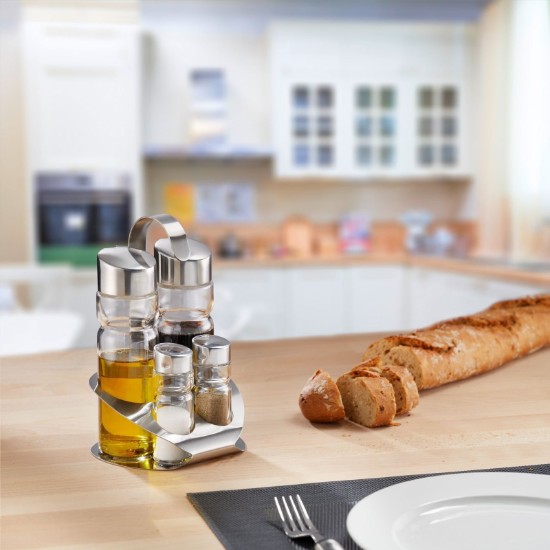 "Wien" támogatás asztali fűszerekhez, 5 darabból áll - Westmark