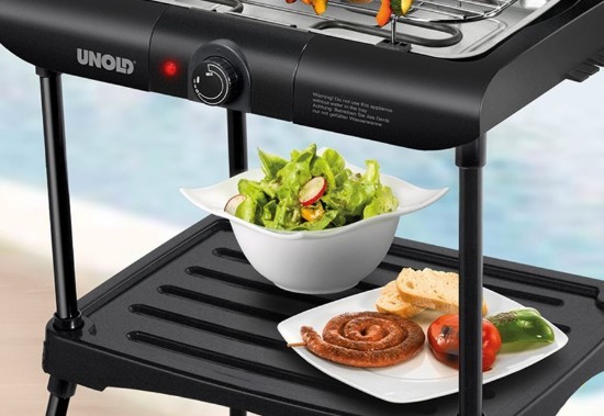 "Black Rack" elektromos grill, 2000 W - Unold