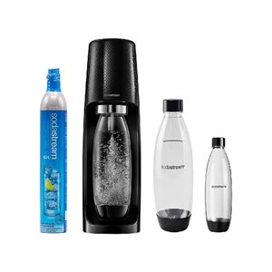 SodaStream -  Fekete SPIRIT szódagép 3 üveggel 