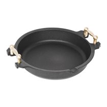 Paella serpenyő, 32 cm, alumínium, magasság 7 cm - AMT Gastroguss